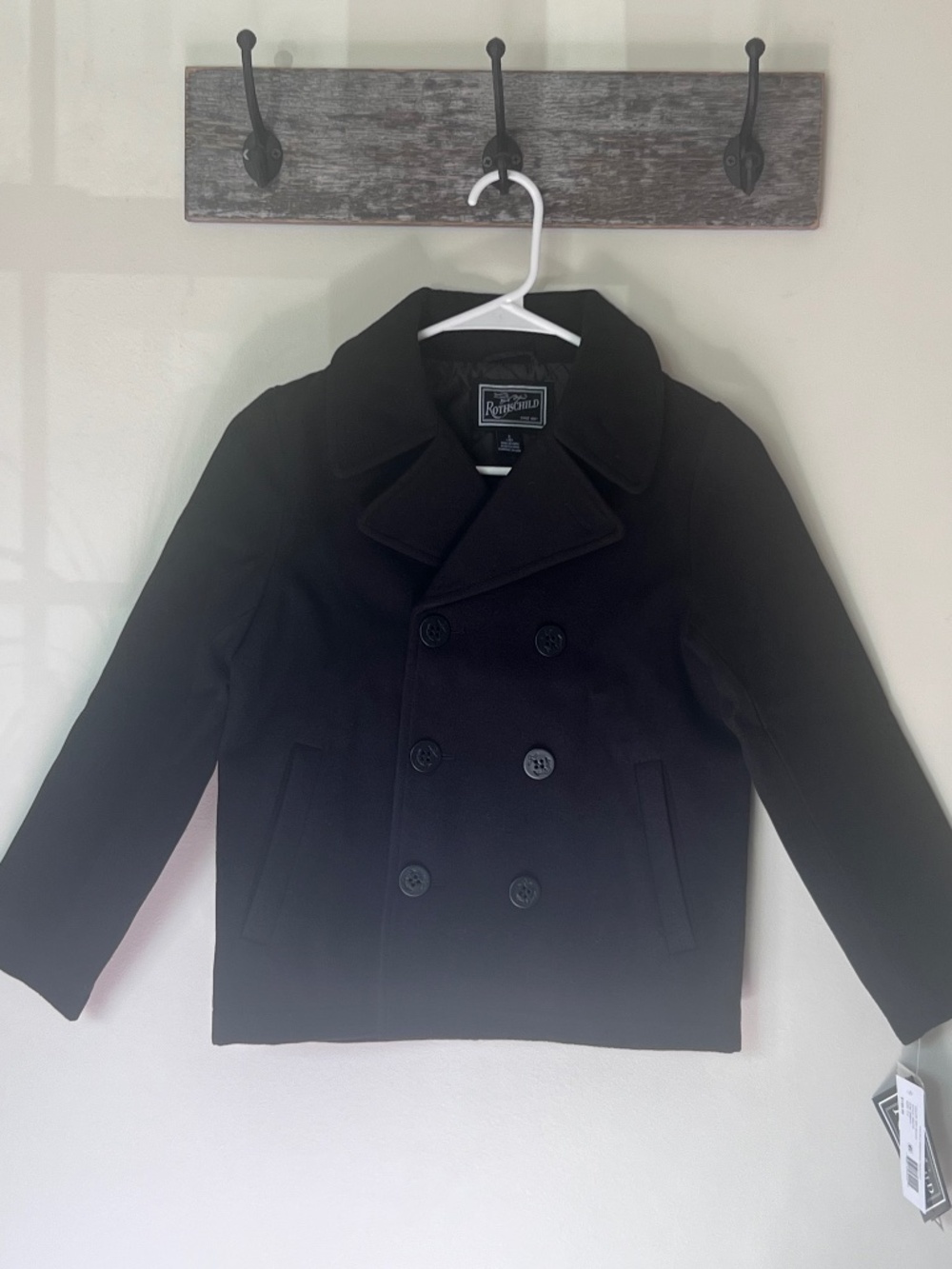 Boys' S. Rothschild Double Breasted Peacoat (new with tags)